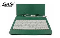 caixa do couro do teclado da tabuleta de um andróide de 10 polegadas com projeto do suporte