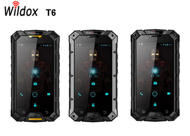 Andróide Dustproof 4,4 do núcleo do quadrilátero dos Smartphones 1.5GHZ do rádio 4G LTE