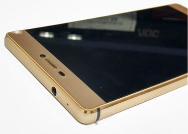 Os Smartphones do metal branco com as telas MT6572 de 5 polegadas Dual andróide do núcleo 4,4 P8