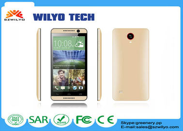 A tela Smartphone 512mb 4GB do ouro 5 Dual Smartphones de Sim com as telas de 5 polegadas